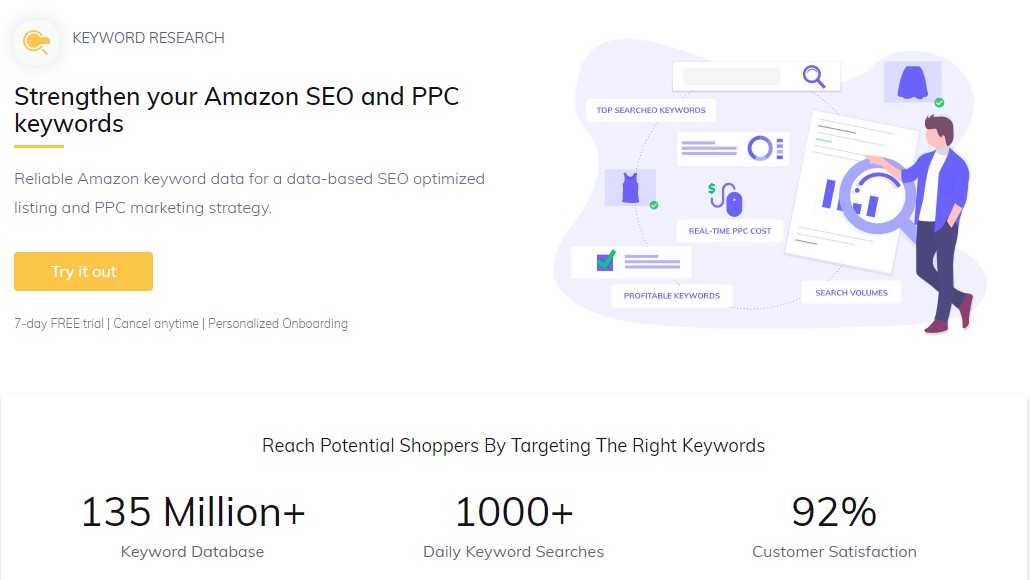 keyword research for amazon products