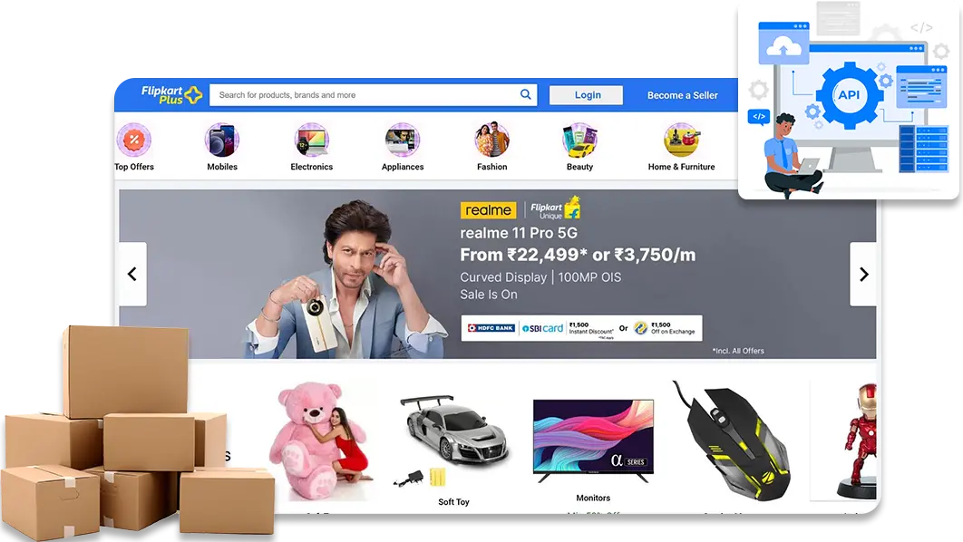 flipkart api for products